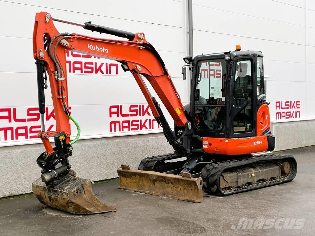 Kubota U 55-4 Mini bageri <7t