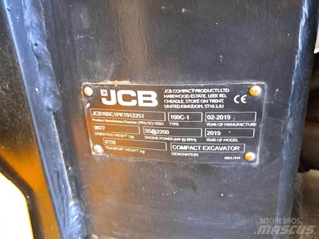 JCB 100 C-1 Midi bageri 7t – 12t