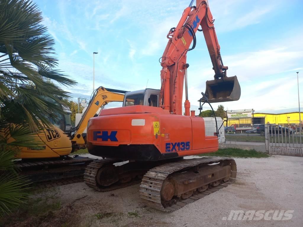 Fiat-Kobelco EX135 Bageri gusjeničari
