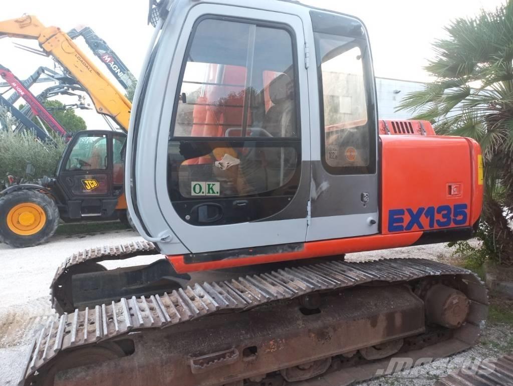 Fiat-Kobelco EX135 Bageri gusjeničari