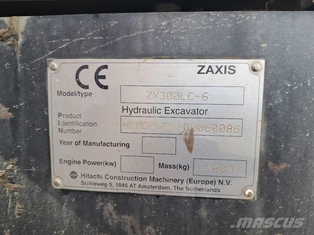 Hitachi ZX 300 LC-6 Bageri gusjeničari