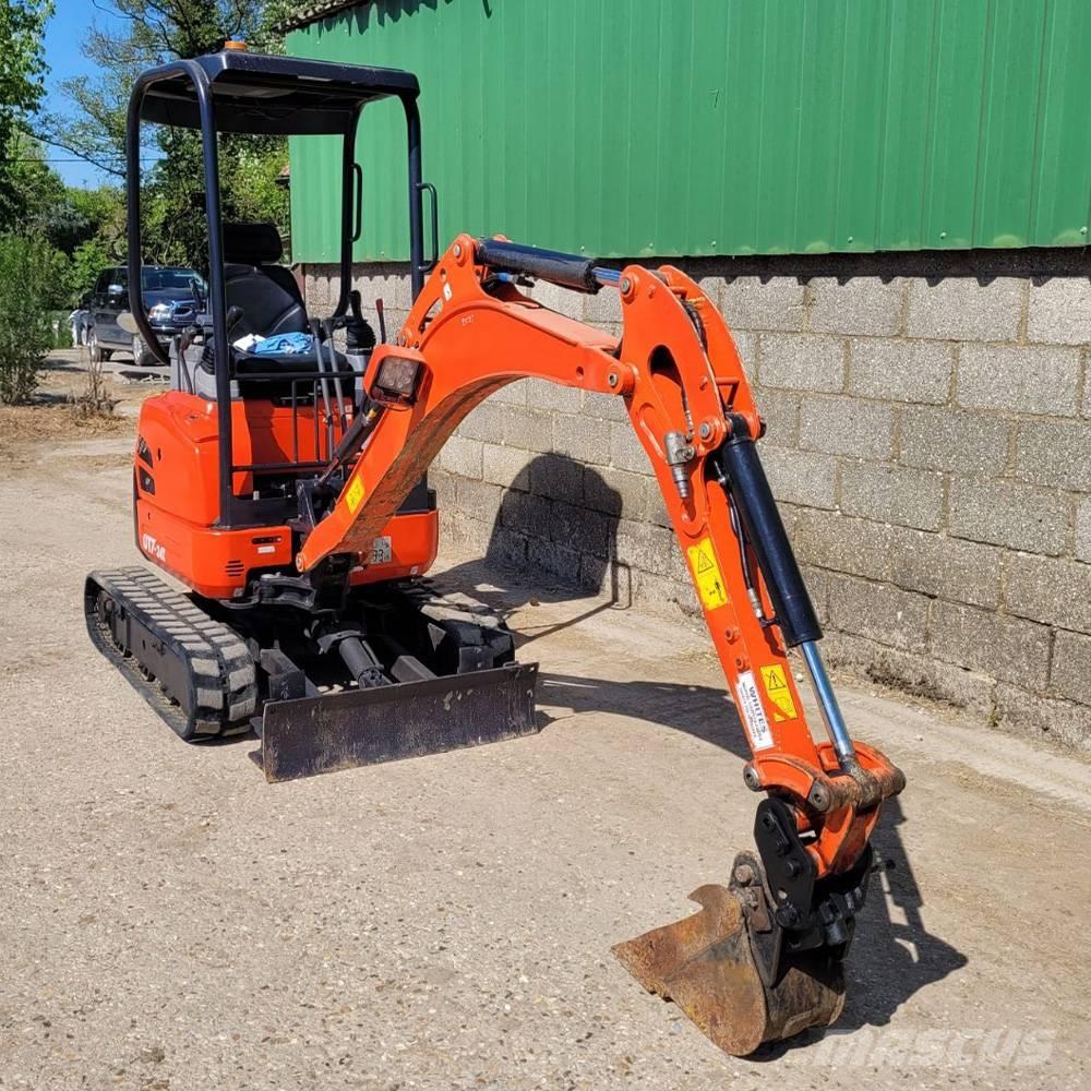 Kubota U17-3a Mini bageri <7t