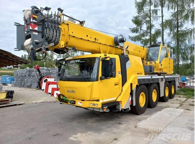Grove kmk 4090 Rabljene dizalice za težak teren