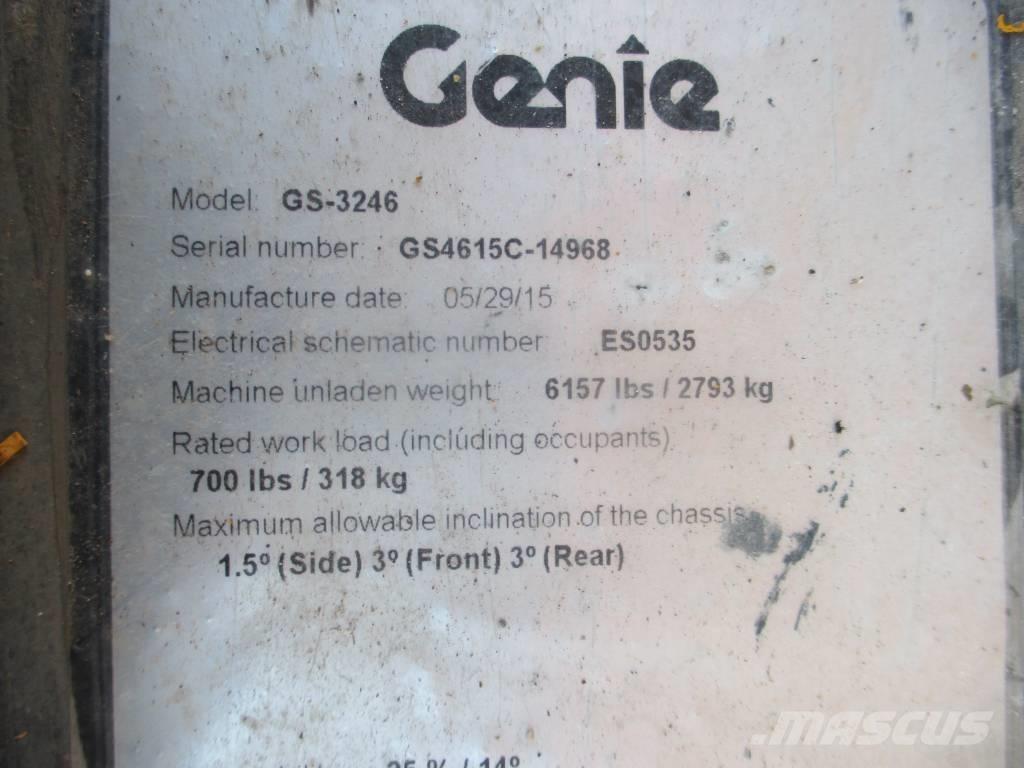 Genie GS 3246 Škaraste platforme