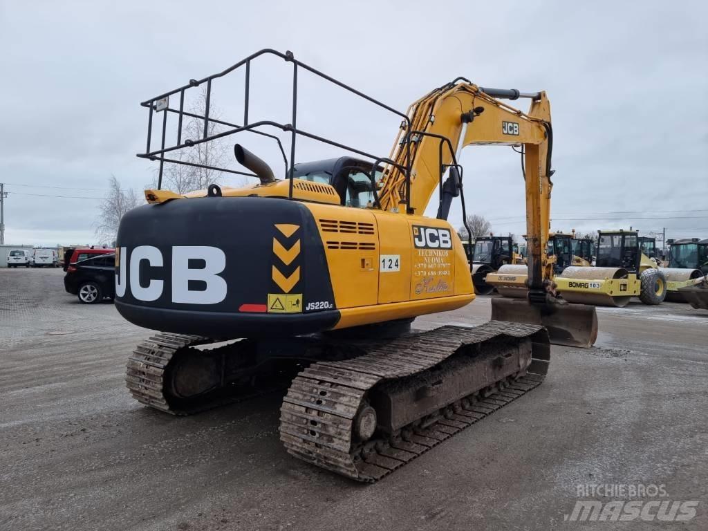 JCB JS 220 LC Bageri gusjeničari