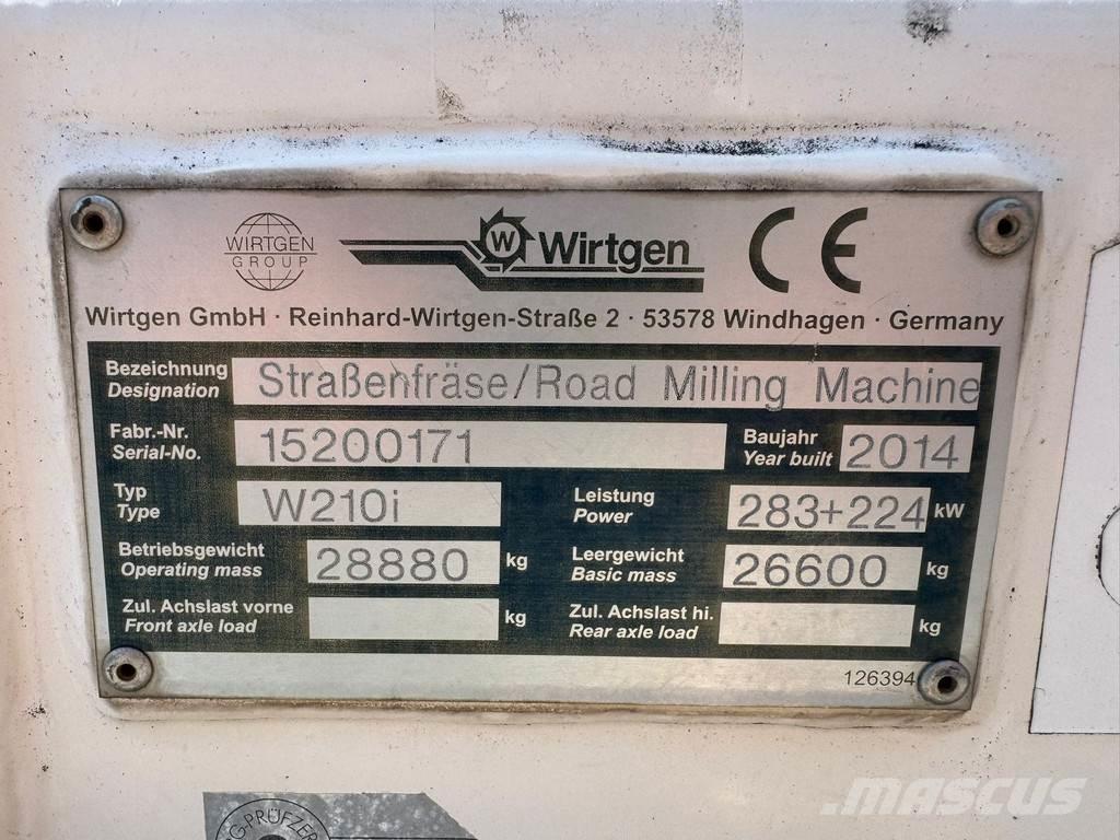 Wirtgen W210i Asfaltne hladne glodalice