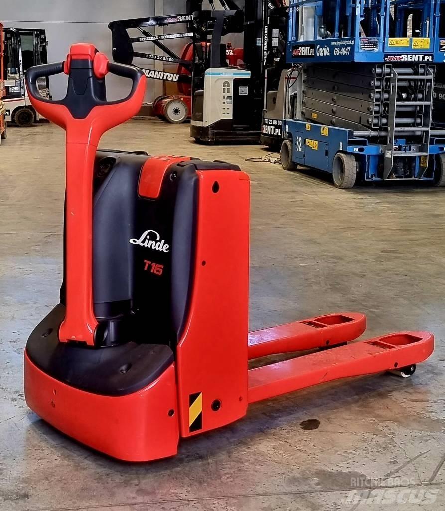 Linde T 16 UNUSED Nisko podizni električni viličar