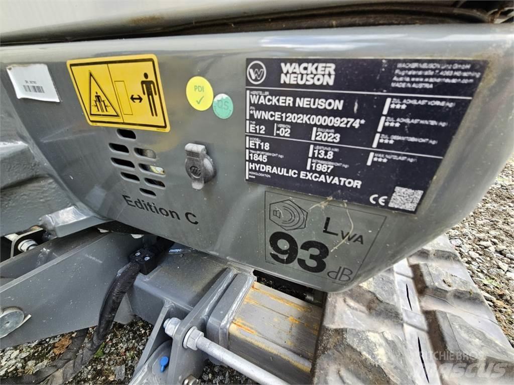 Wacker ET 18 Mini bageri <7t