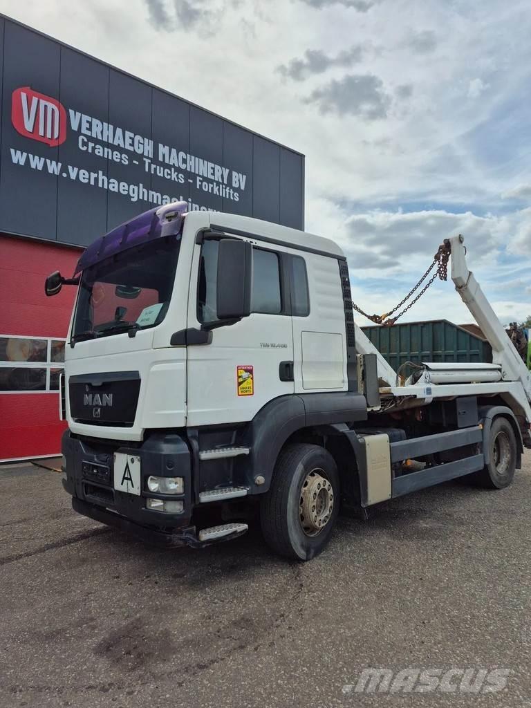 MAN TGS 18.400 Rol kiper kamioni s kukama za dizanje