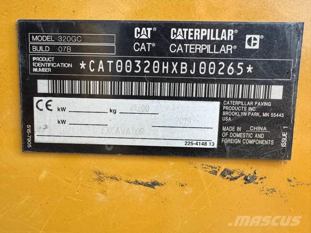 CAT 320GC Bageri gusjeničari
