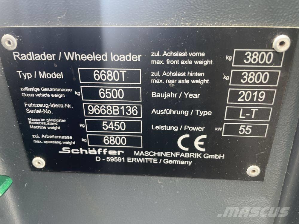 Schäffer 6680T Poljoprivredni teleskopski utovarivači
