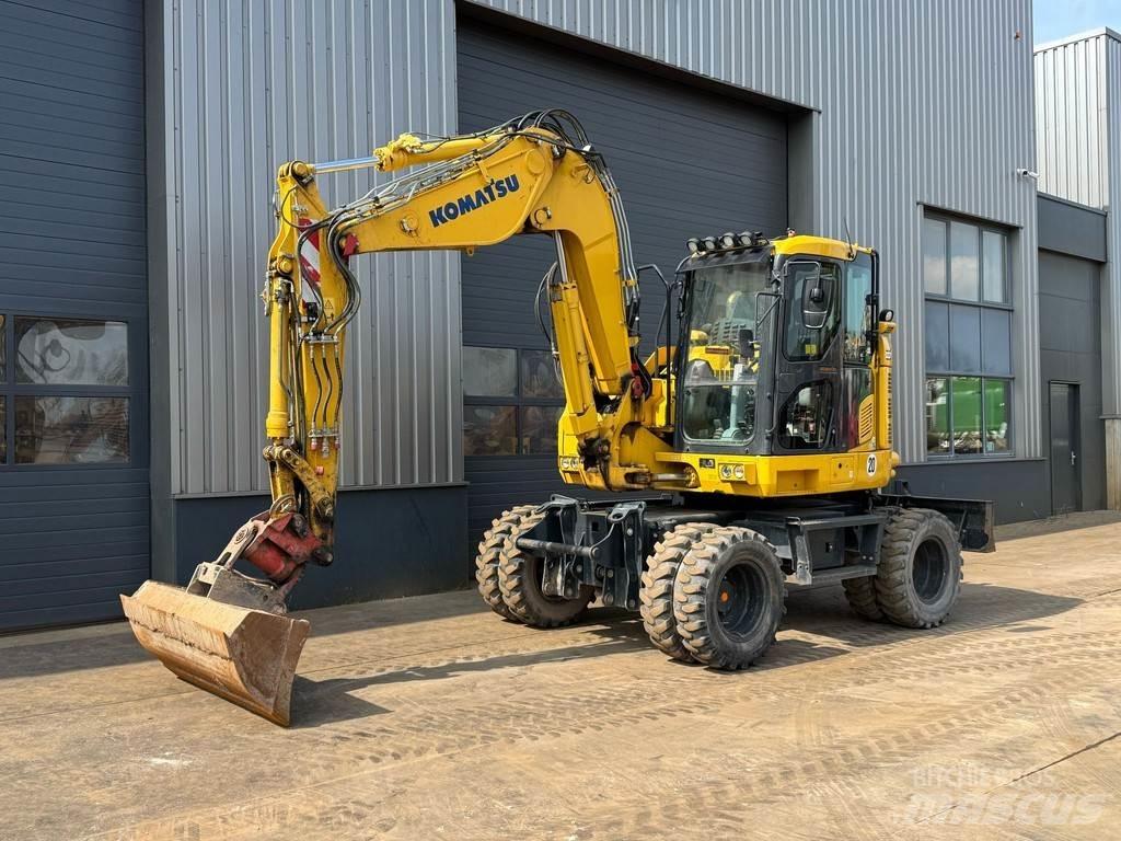 Komatsu PW118MR-11 Bageri na kotačima