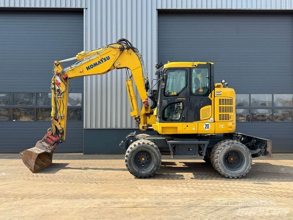 Komatsu PW118MR-11 Bageri na kotačima