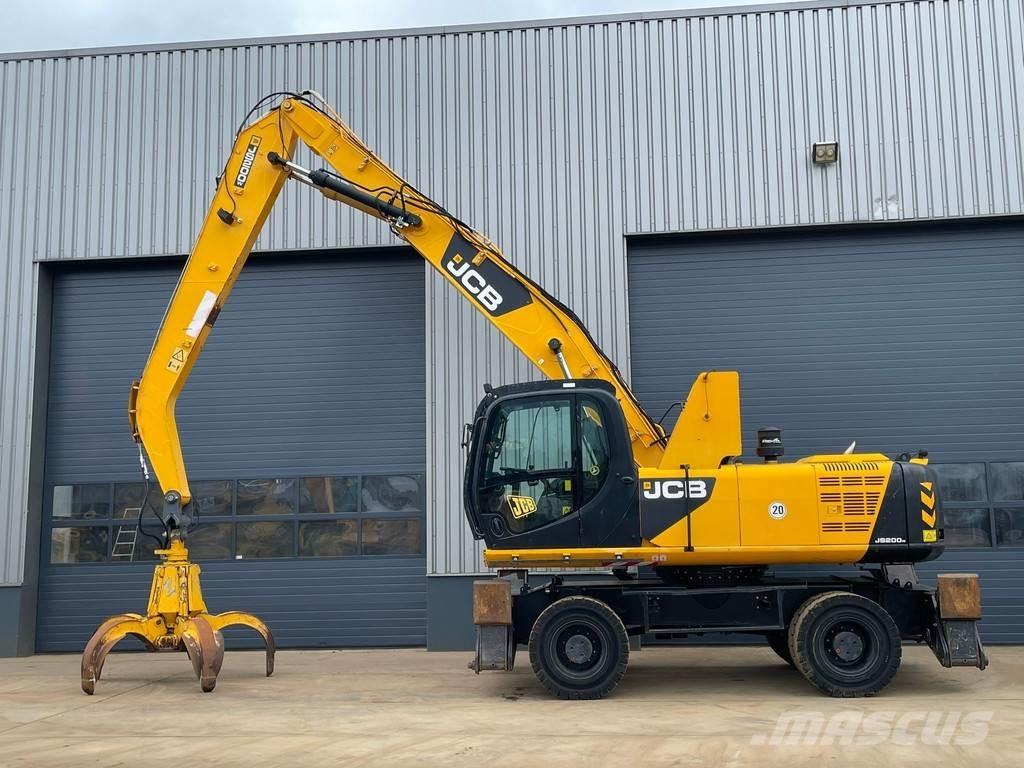 JCB JS200W Bageri za manipuliranje materijalom / otpadom