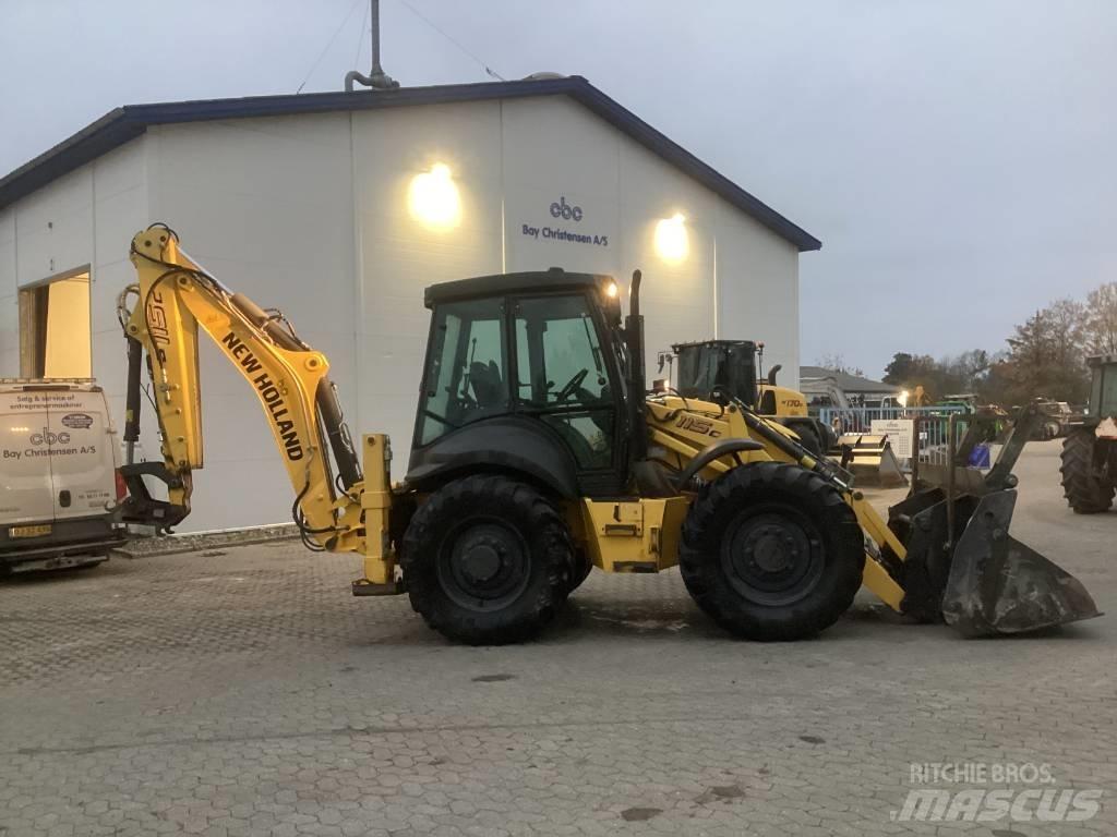 New Holland B 115 C Utovarni rovokopači