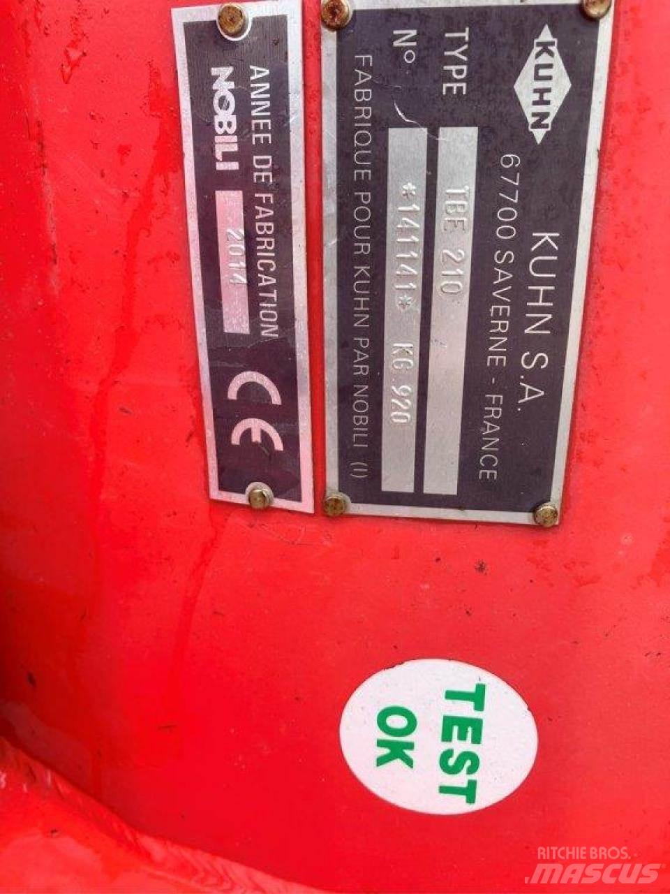 Kuhn TBE 210 Kosilice za pašnjak