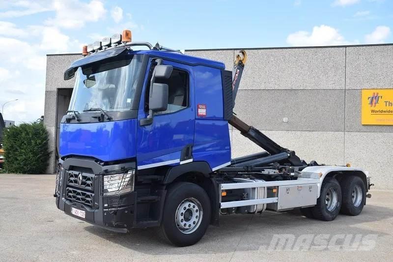 Renault C480 Rol kiper kamioni s kukama za dizanje