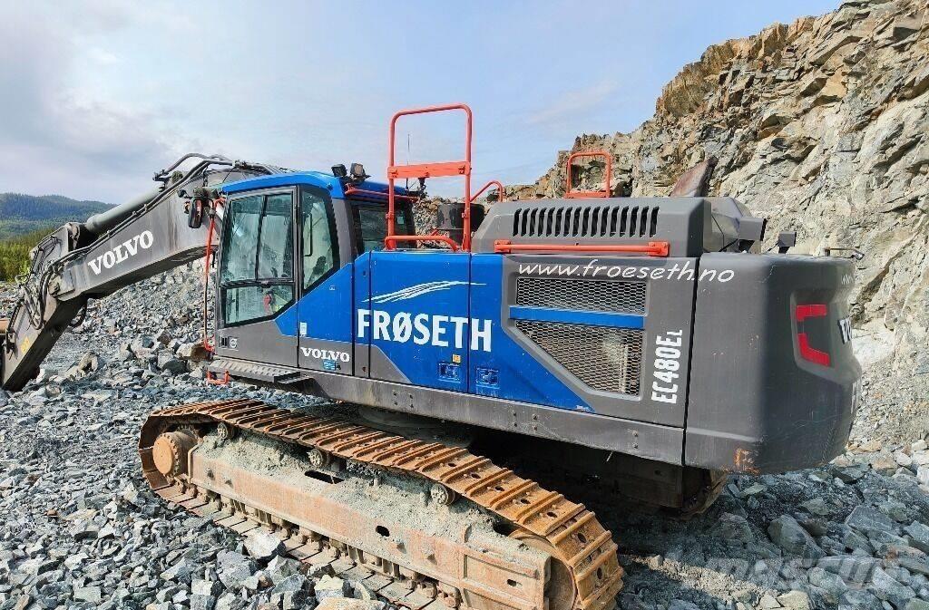 Volvo EC 480 E L Bageri gusjeničari