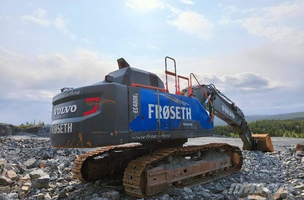 Volvo EC 480 E L Bageri gusjeničari