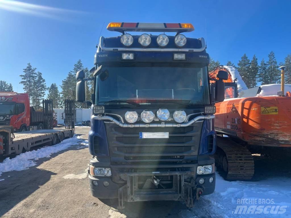 Scania R 500 Rol kiper kamioni s kukama za dizanje