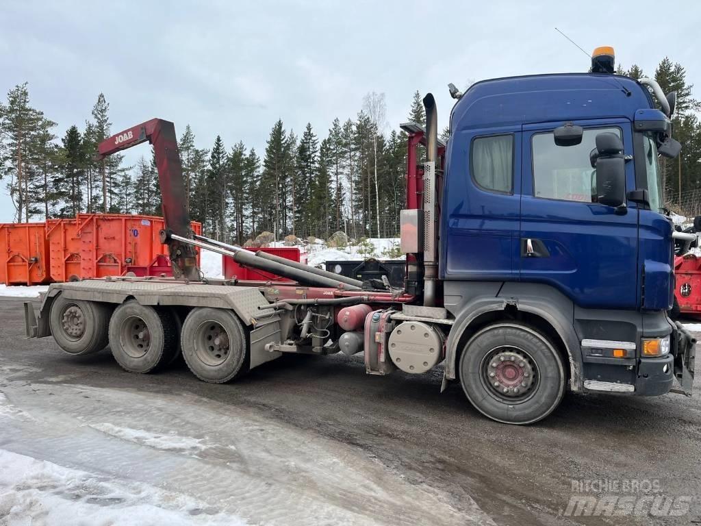 Scania R 500 Rol kiper kamioni s kukama za dizanje