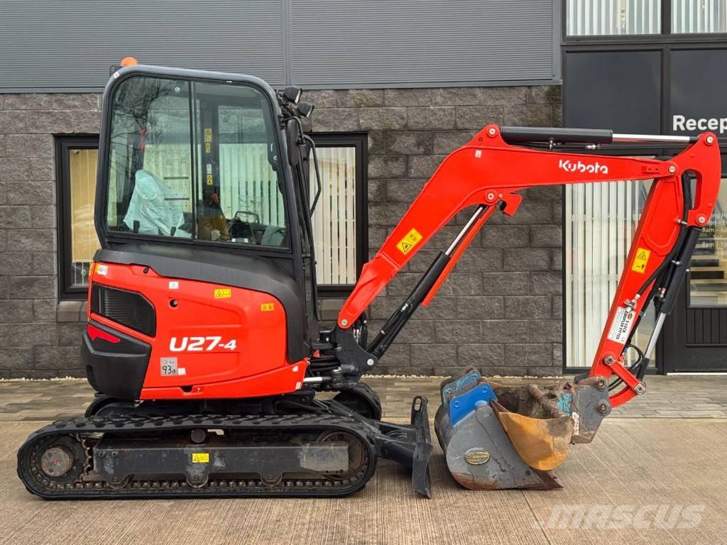Kubota U 27-4 Mini bageri <7t