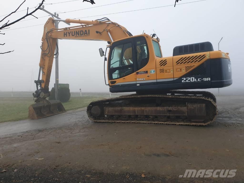 Hyundai R 220 LC-9A Bageri gusjeničari