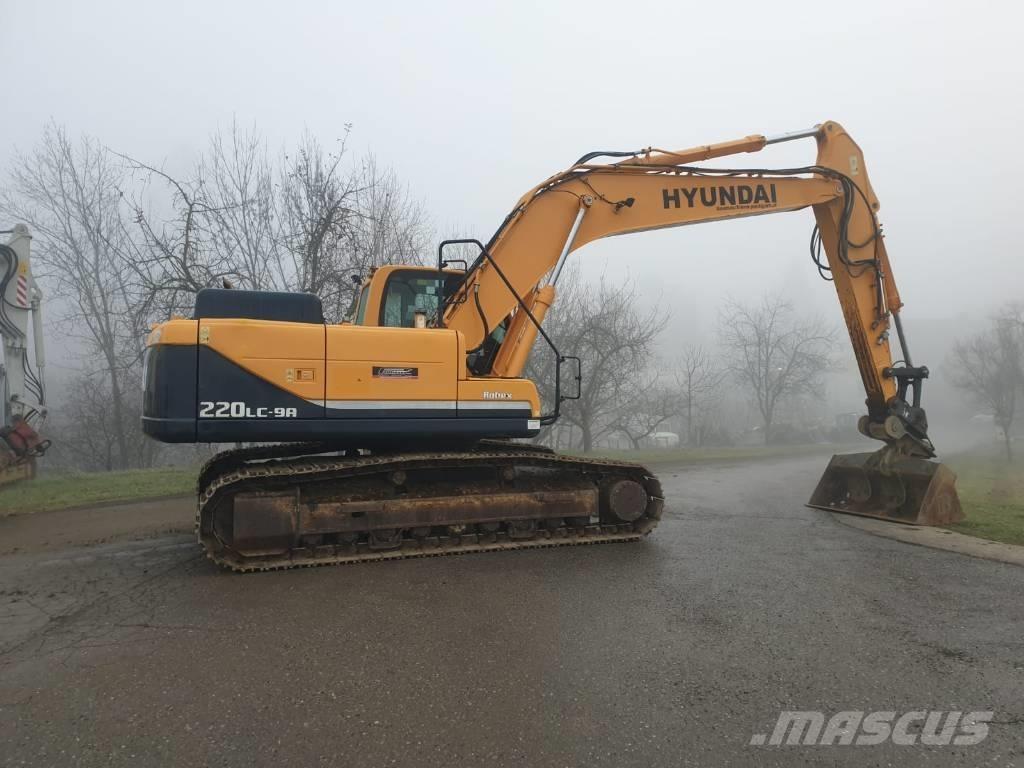 Hyundai R 220 LC-9A Bageri gusjeničari