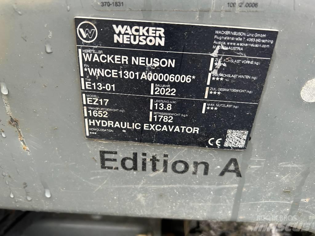 Wacker Neuson EZ17 Bageri gusjeničari