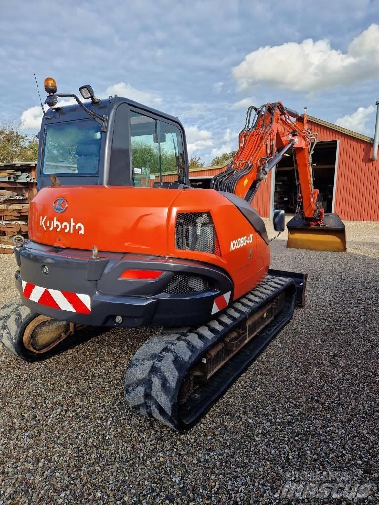 Kubota KX080-4 Mini bageri <7t