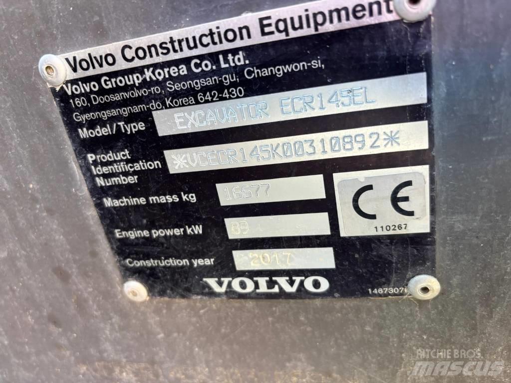 Volvo ECR145EL Bageri gusjeničari