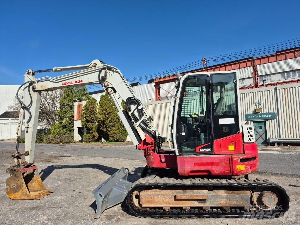 Takeuchi TB 280 FR Bageri gusjeničari