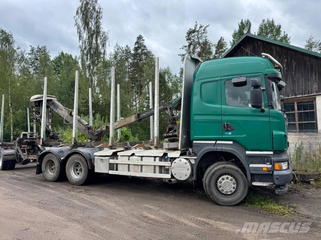 Scania R 500 Kamioni za drva
