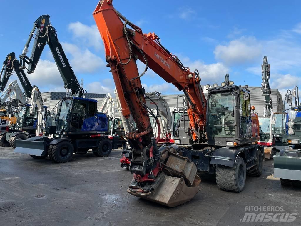 Hitachi 140W-6 Bageri na kotačima