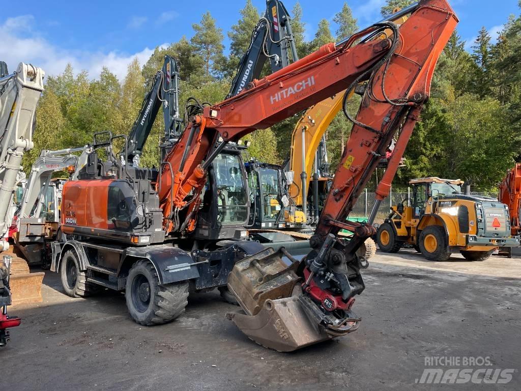 Hitachi 140W-6 Bageri na kotačima