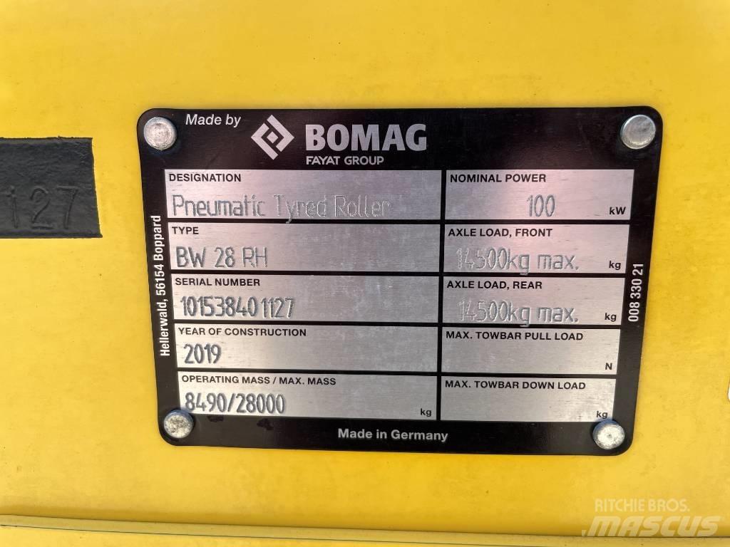Bomag BW28RH Gumeni valjci na kotačima