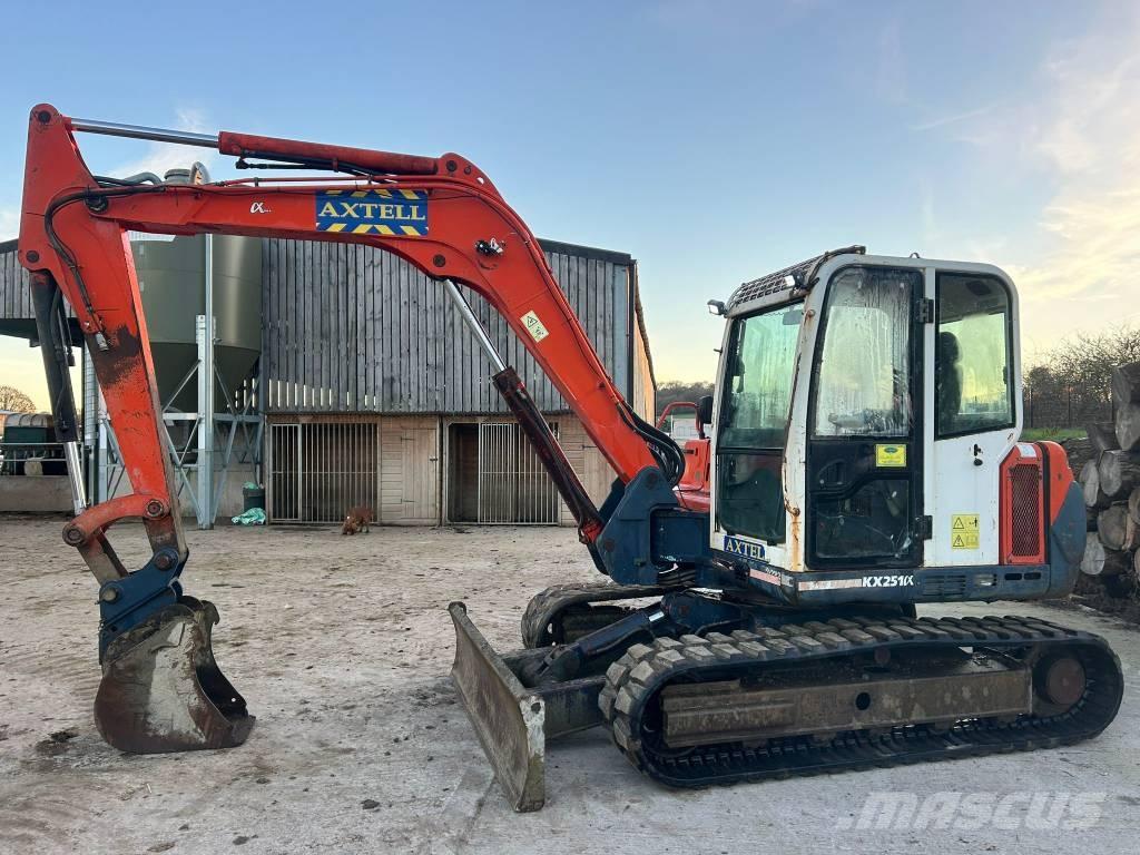 Kubota KX 251 Midi bageri 7t – 12t