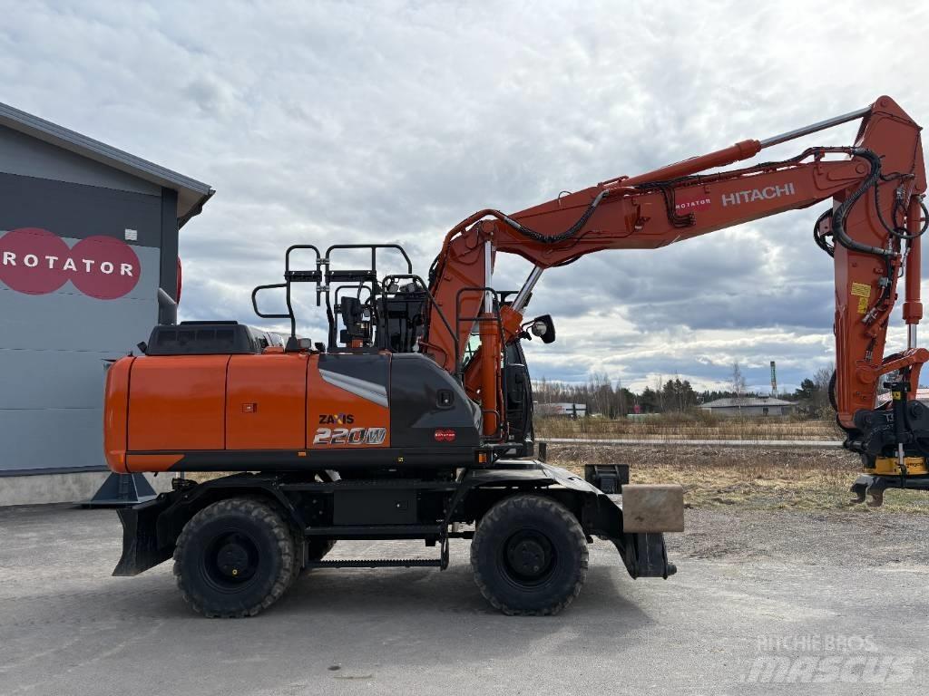 Hitachi ZX220W-7 2P Bageri na kotačima