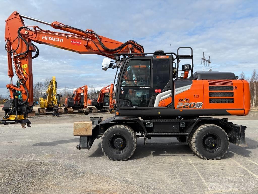 Hitachi ZX220W-7 2P Bageri na kotačima