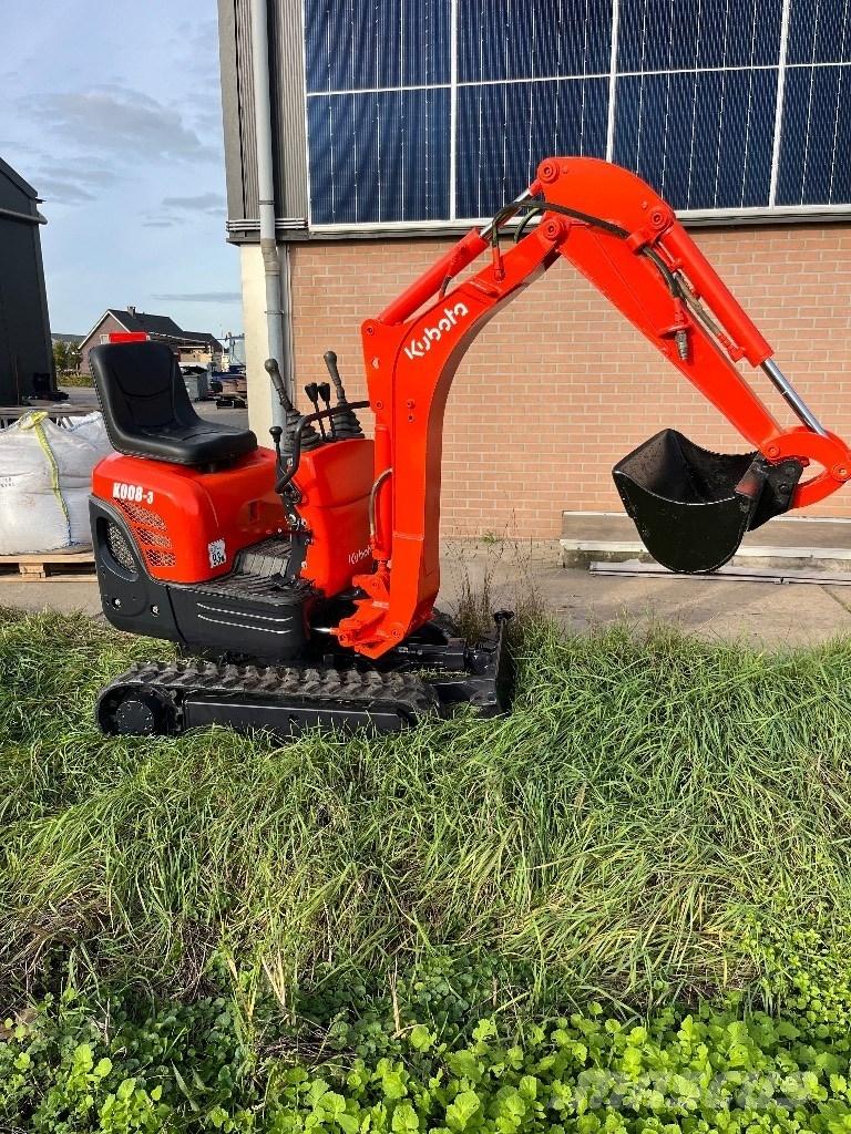 Kubota K 008-3 Mini bageri <7t