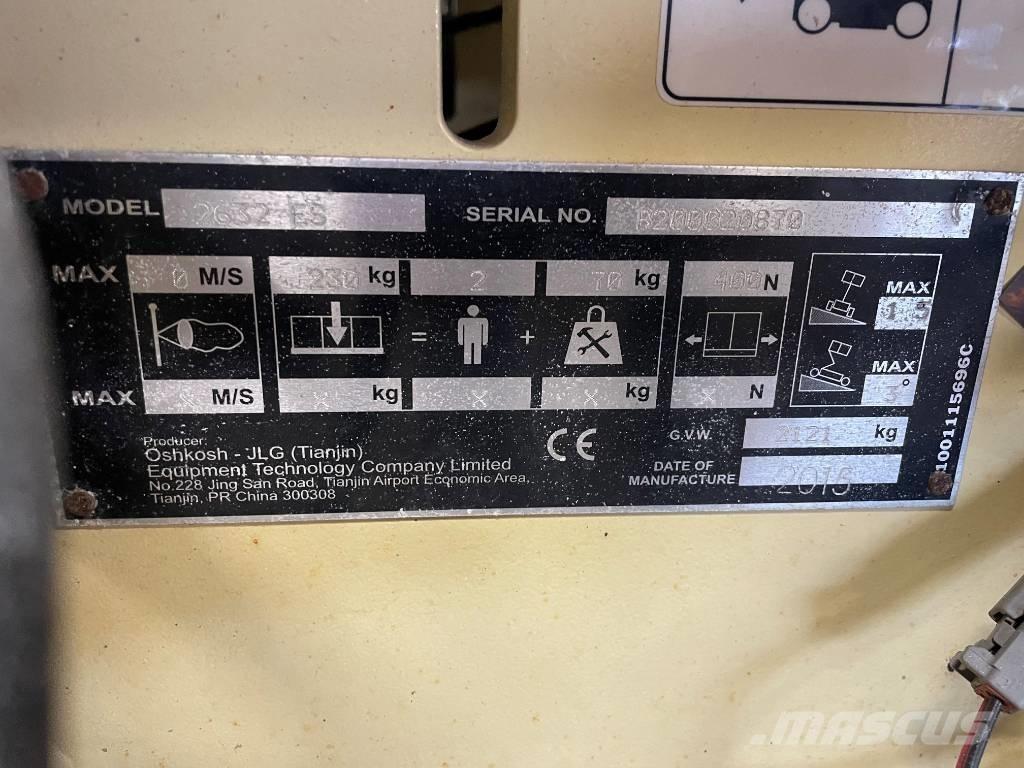 JLG 2632 ES Škaraste platforme