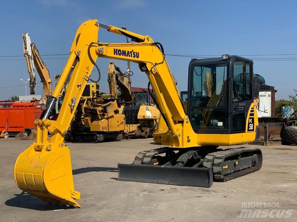 Komatsu PC58-8 Mini bageri <7t