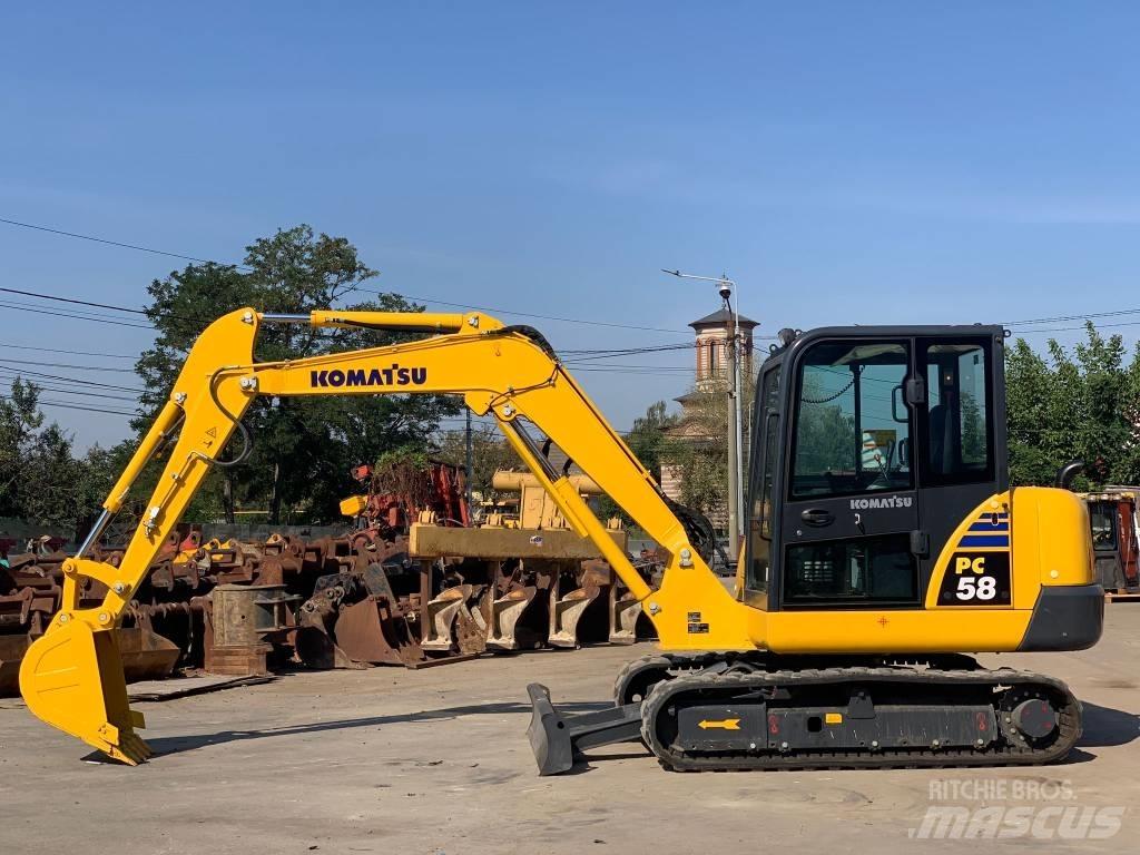 Komatsu PC58-8 Mini bageri <7t