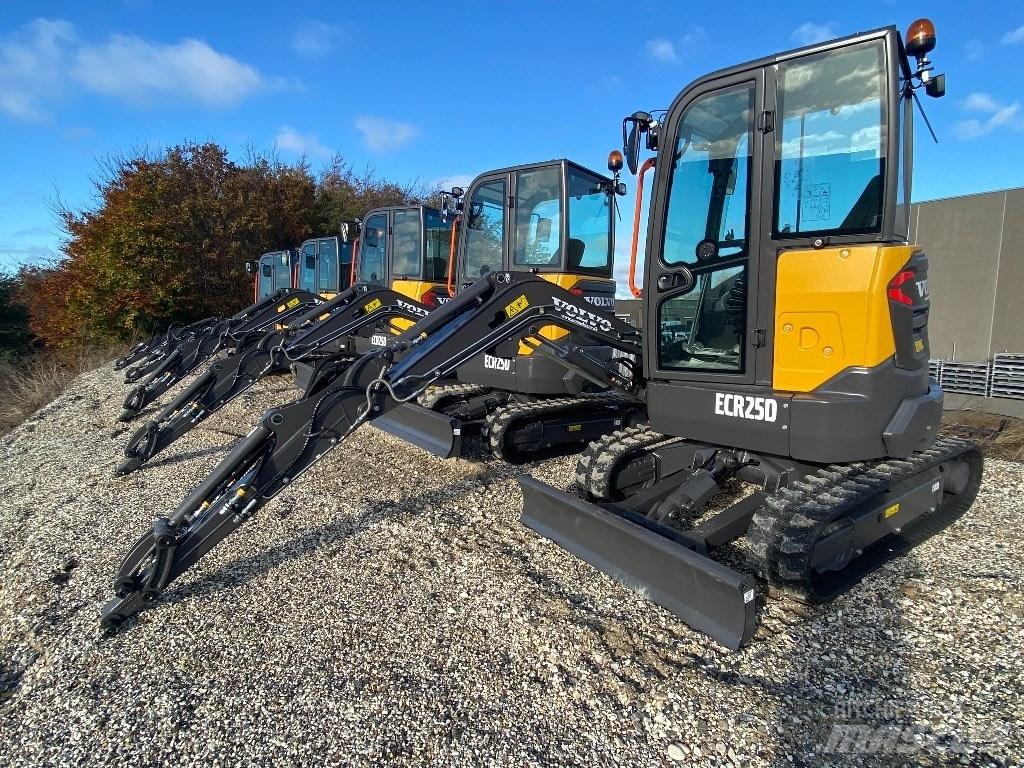 Volvo ECR 25 D Mini bageri <7t