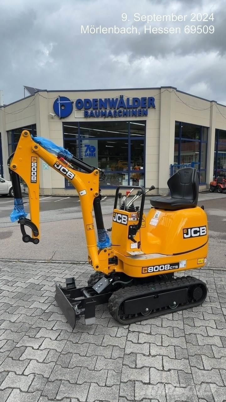 JCB 8008CTS Mini bageri <7t