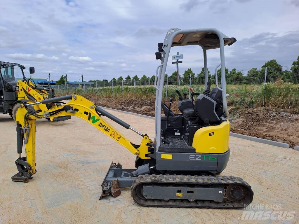 Wacker Neuson EZ17e Bageri gusjeničari