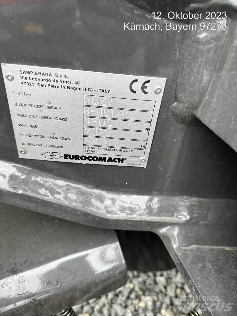 Eurocomach 50ZT Mini bageri <7t