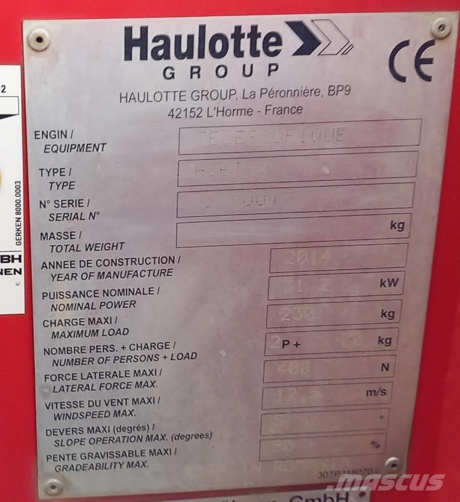 Haulotte H16TPX Teleskopske podizne platforme