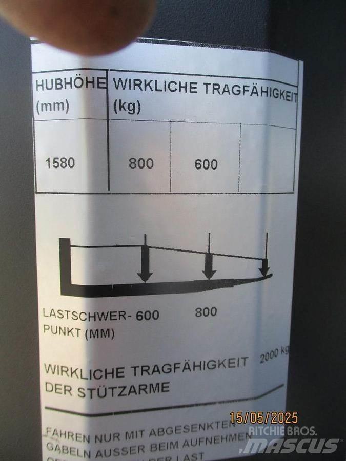 BT SWE 080L Ručni električni viličar