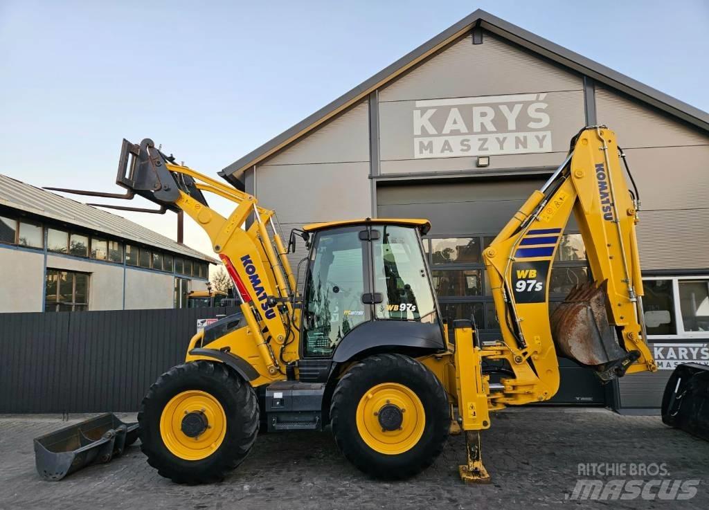 Komatsu WB 97 S-8 Utovarni rovokopači